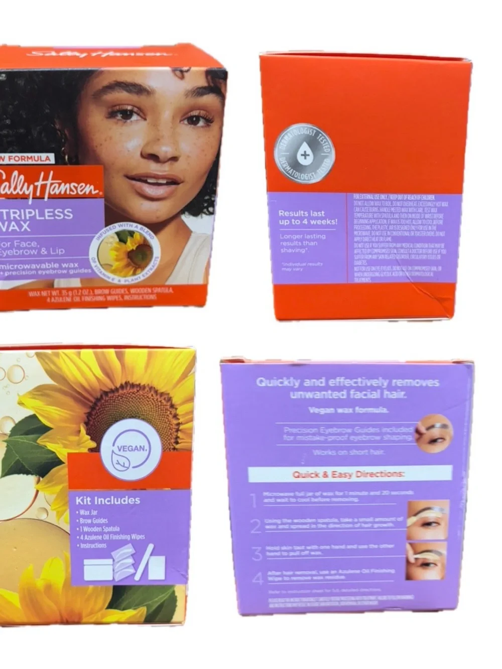 NIB Sally Hansen Stripless Wax Kit
